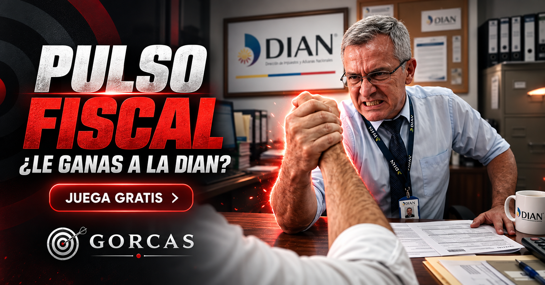 Miniatura de Pulso Fiscal: el inspector de la DIAN reta a un pulso